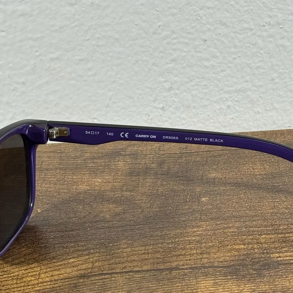 Womens Dragon Alliance DR506S Carry On Sunglasses 012 Matte Black Frames Only